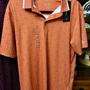 Walter Hagen Men's Polo Shirt in Rich Orange